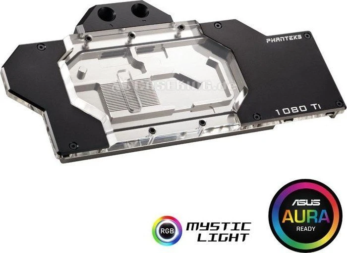 Phanteks Glacier GTX 1080 Ti Founders Edition GPU Block, schwarz