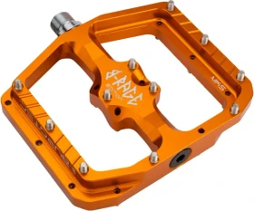 Burgtec Penthouse Flat MK5 B-Rage Edition Plattformpedale iron bro orange