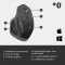 Logitech MX Master 2S Bluetooth Edition, Graphite, USB/Bluetooth Vorschaubild
