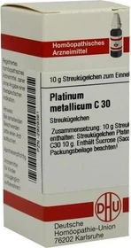 DHU Platinum Metallicum C30 Globuli, 10g