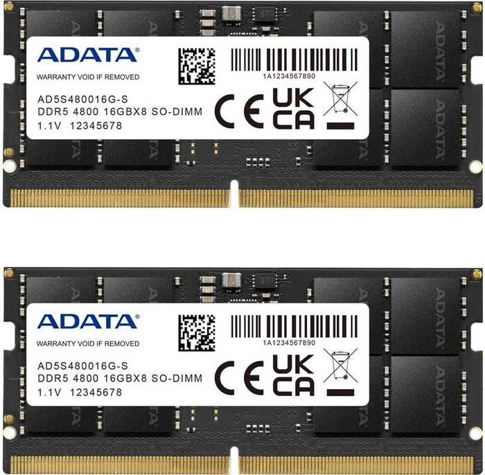 ADATA SO-DIMM 64GB Kit, DDR5-4800, CL40, X8, tray