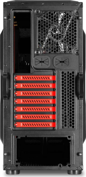 Sharkoon BD28 rot, Acrylfenster