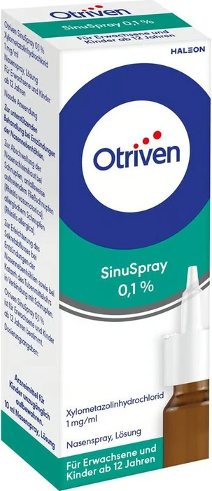 Otriven SinuSpray 0.1% Nasenspray, 10ml