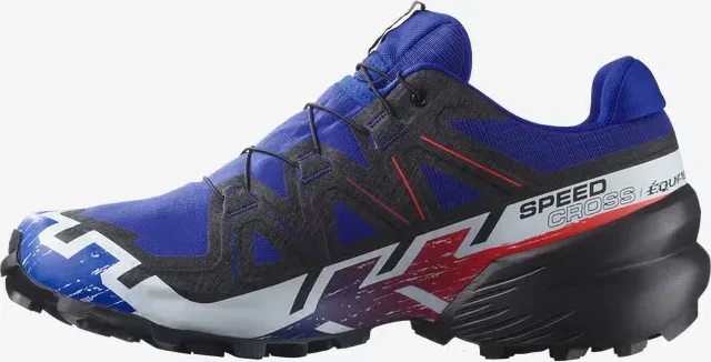 Salomon Speedcross 6 GTX Equipe surf the web/fiery red/white (Herren)