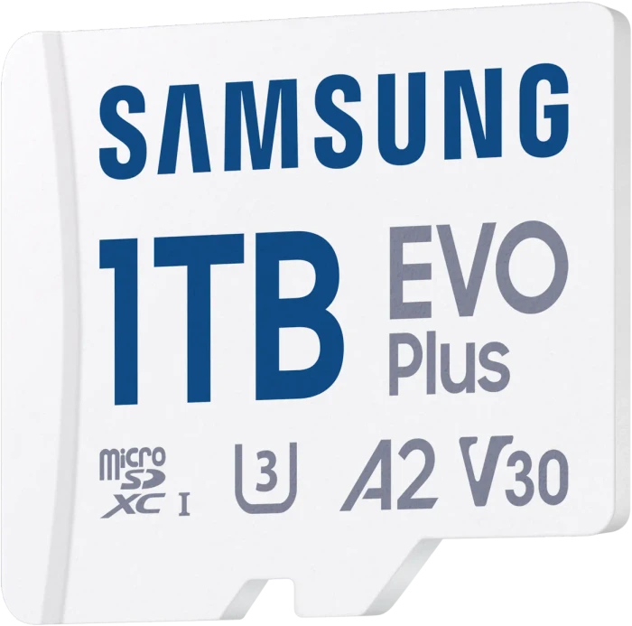Samsung EVO Plus 2024 R160 1TB Kit, UHS-I U3, A2, Class 10