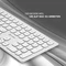 Alogic Echelon USB-C Rechargeable Wireless Keyboard for macOS, weiß, USB/Bluetooth, DE Vorschaubild