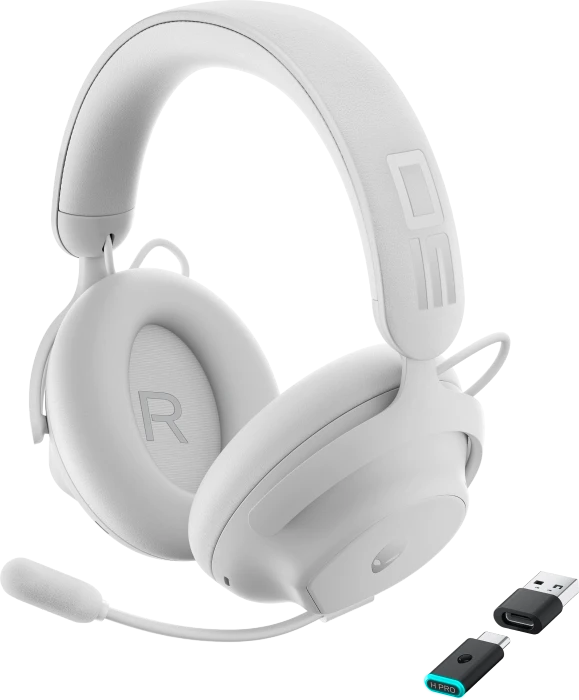 Dell Alienware Pro Wireless Gaming Headset Lunar Light