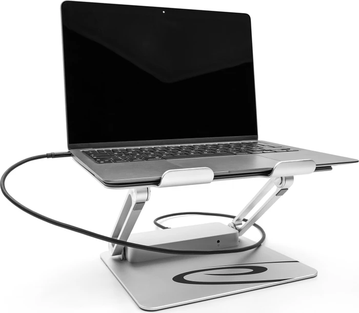 DeLOCK Tablet und Notebook Ständer mit integrierter Dockingstation, USB-C 3.0 [Buchse]