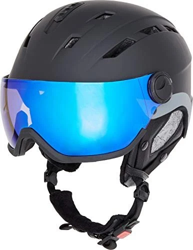 TecnoPro Titan Visor Photochromic Helm schwarz