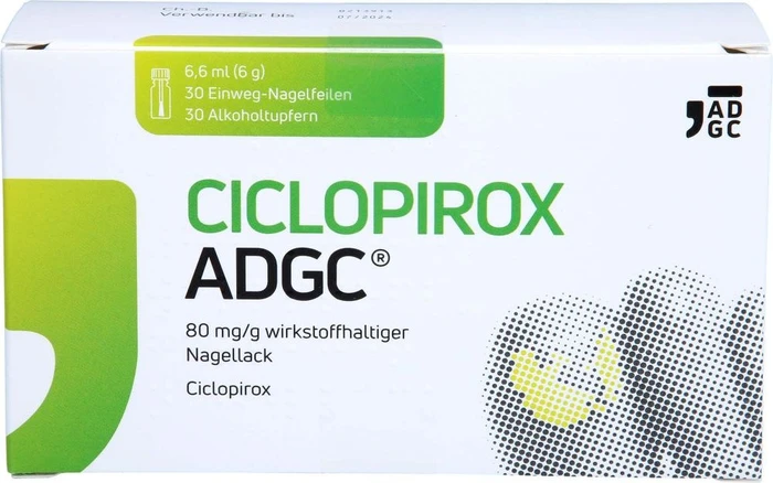 Zentiva Ciclopirox ADGC 80mg/g Nagellack