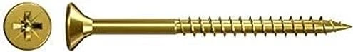 fischer ClassicFast FSPII CZP YC 100 PZ3 Spanplattenschraube, 6x100mm, 100 Stück