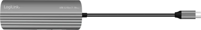 LogiLink Ultra-Slim USB-Hub, 5x USB-C 3.1/2x USB-A 3.1, USB-C 3.1 [Stecker]