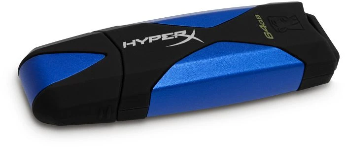 Kingston DataTraveler FURY 3.0 64GB, USB-A, USB 3.2 Gen 1×1