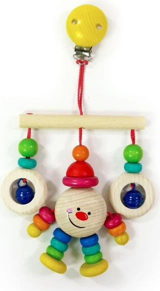 Hess Anhänger Kinderwagenkette Minitrapez Clown Michel