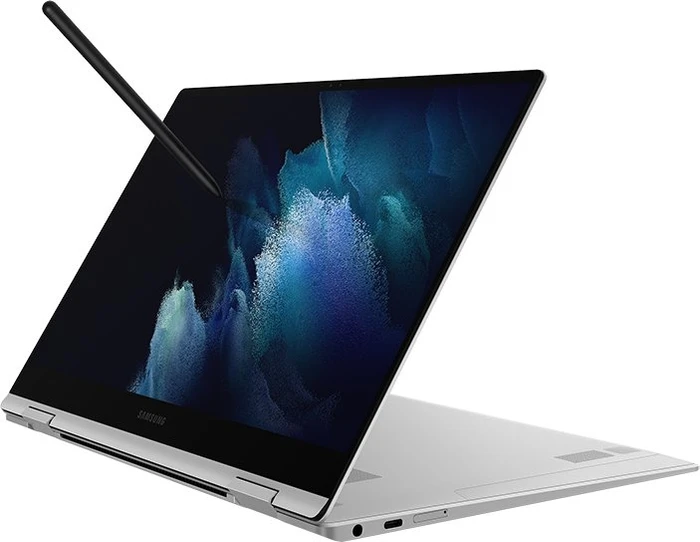 Samsung Galaxy Book Pro 360 13, Mystic Silver, Core i7-1160G7, 16GB RAM, 512GB SSD, 5G, DE