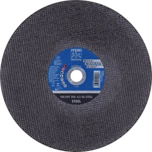 Pferd 100 EHT 350-4.5 SG STEEL/25.4 Trennscheibe, 350x4.5x25.4mm, 10 Stück
