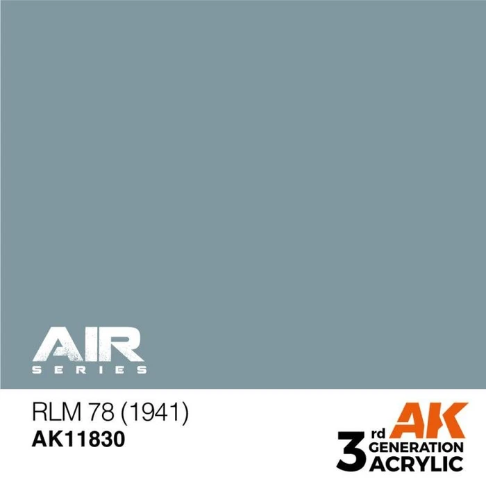 AK-Interactive 3rd Gen Acrylic Colors Air Series RLM 78 1941, 17ml