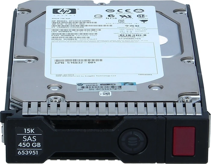 HPE 450GB LFF Enterprise HDD, Hot Swap 3.5"