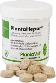 PlantaVet PlantaHepar Tabletten Leberunterstützungsmittel, 150 Stück
