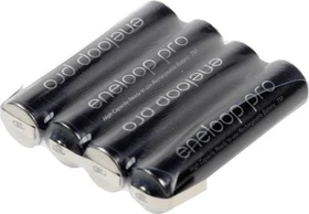 Panasonic eneloop pro Akkupack 1x4 Micro AAA NiMH 900mAh mit Z-Lötfahne