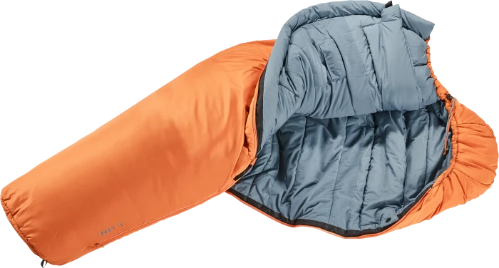 Deuter Orbit -5° SL Mumienschlafsack mandarine/slateblue