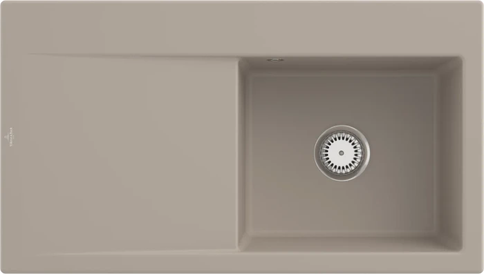 Villeroy & Boch Subway Style 50 Einbau Becken rechts almond
