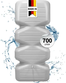 Garantia Cubus Regenwassertank 700l betongrau