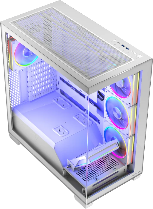 Modecom Volcano Stellar ARGB 5F White, Glasfenster