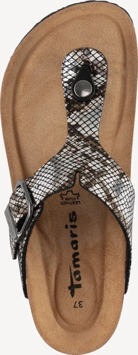Tamaris Pantolette Footbed Style schwarz (Damen) (1-27522-42-081) – Bild 2 von 9