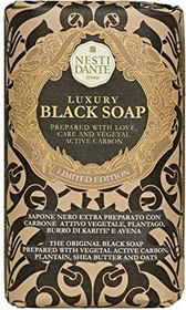Nesti Dante Luxury Black feste Seife, 250g