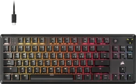 Corsair Gaming K70 CORE TKL RGB, schwarz, MLX RED V2, USB, US