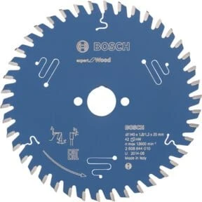 Bosch Professional Expert for Wood Kreissägeblatt 42Z, 140x1.3x20mm, 1 Stück