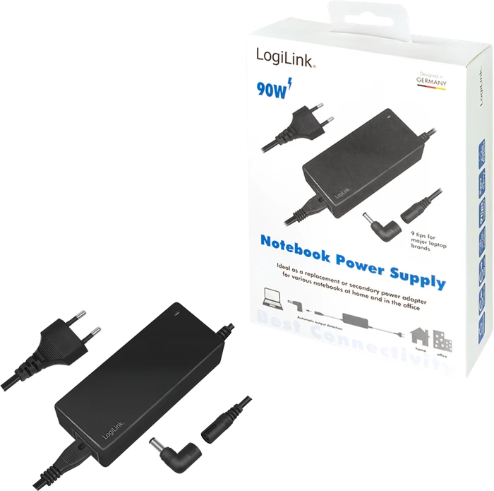 LogiLink Notebook Universal Netzteil 90W, 90W
