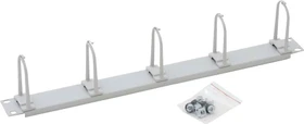 Triton 19" Kabelführungsleiste große Bügel, hellgrau, 1HE