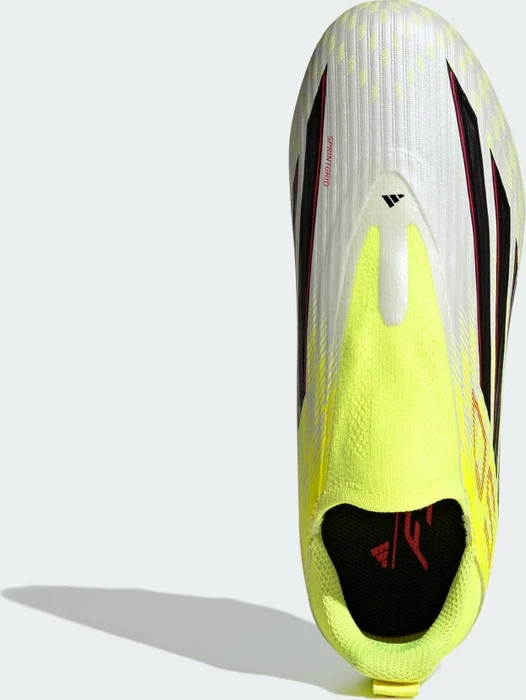 adidas F50 League Laceless FG/MG team solar yellow 2/core black/lucid red (Junior)