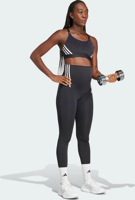 adidas Powerimpact Luxe Medium-Support Maternity Sport-BH black (Damen)