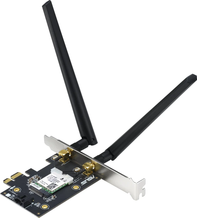 ASUS PCE-AX1800, 2.4GHz/5GHz WLAN, Bluetooth 5.2 LE, PCIe 2.0 x1