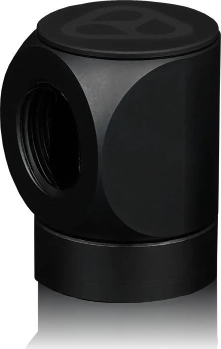 Thermal Grizzly DeltaMate Rotary FF 90°-Verbinder G1/4", schwarz