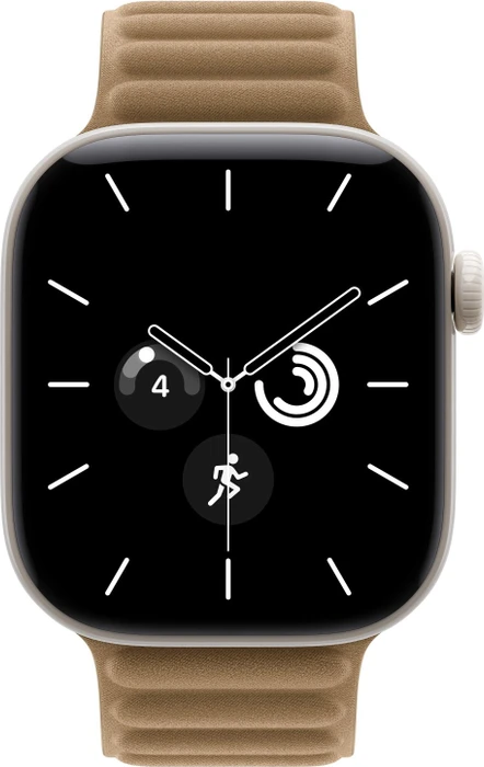 Apple Armband mit Magnetverschluss S/M für Apple Watch 46mm kamelbraun
