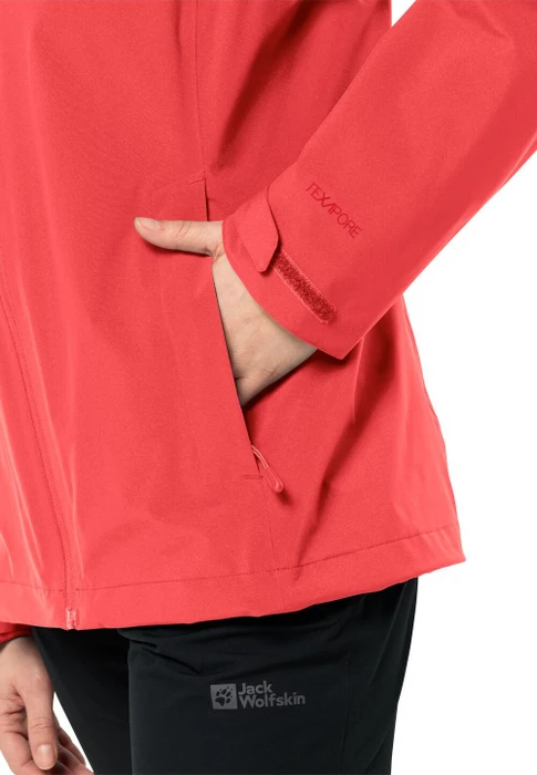 Jack Wolfskin Robury 2L Funktionsjacke vibrant red (Damen)