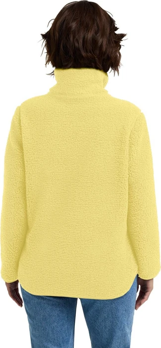 Jack Wolfskin High Curl Fleece Jacke lemon ice (Damen)