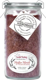 Candle Factory Mini Jumbo Duftkerze heißer hirsch, 1 Stück