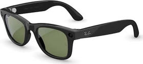 Ray-Ban RW4012 Meta Wayfarer Gen2 shiny black/G-15 green