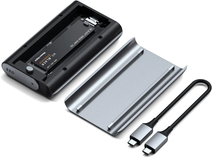 Satechi USB4 NVMe SSD Pro SSD-Gehäuse, USB4