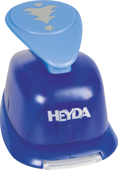 Heyda Hebel-Motivstanzer groß blau