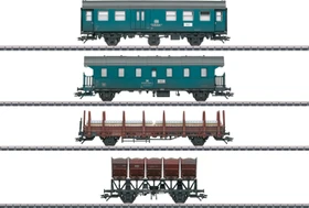 Märklin - Spur H0 Personenwagen - Wagen-Set Bauzug