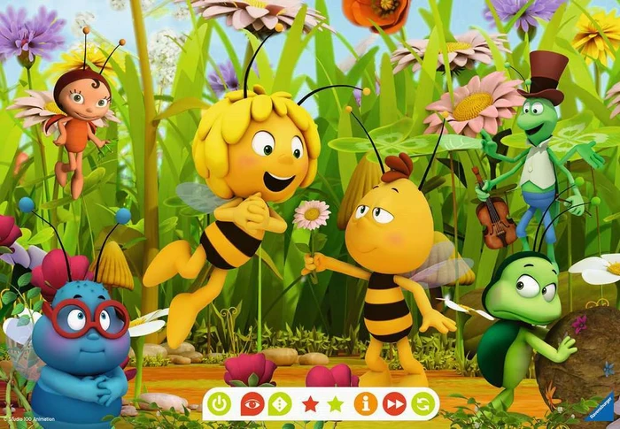 Ravensburger tiptoi Puzzle: Puzzle für kleine Entdecker: Biene Maja