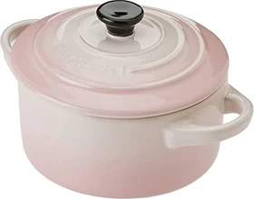 Le Creuset Mini-Cocotte Topf 250ml shell pink
