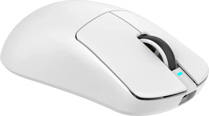 White Shark BORS Wireless Gaming Mouse, weiß, USB/Bluetooth