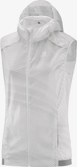 Salomon Agile Wind Laufjacke weiß (Damen)